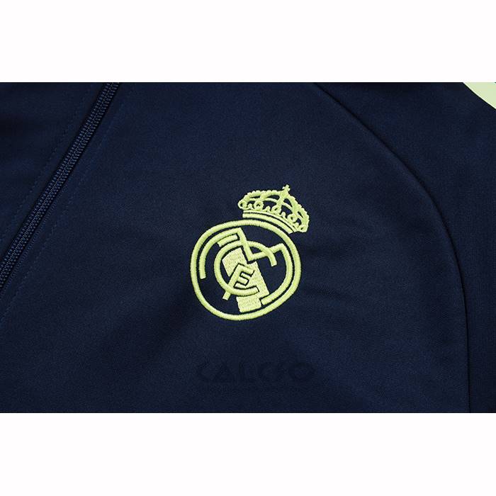 Tuta da Track di Giacca Real Madrid Bambino 2025-2026 Blu Scuro